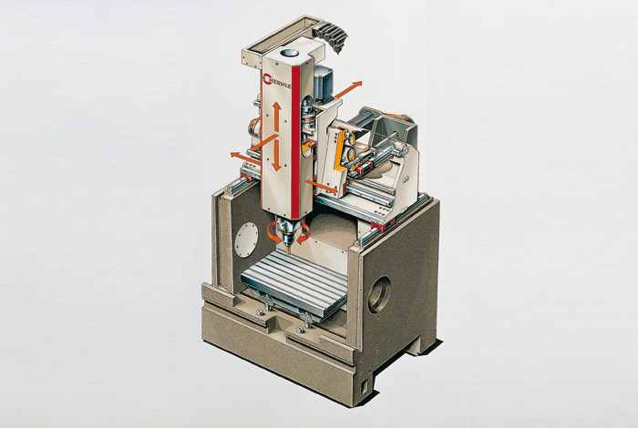 3-Achsen BAZ, Hermle C600V